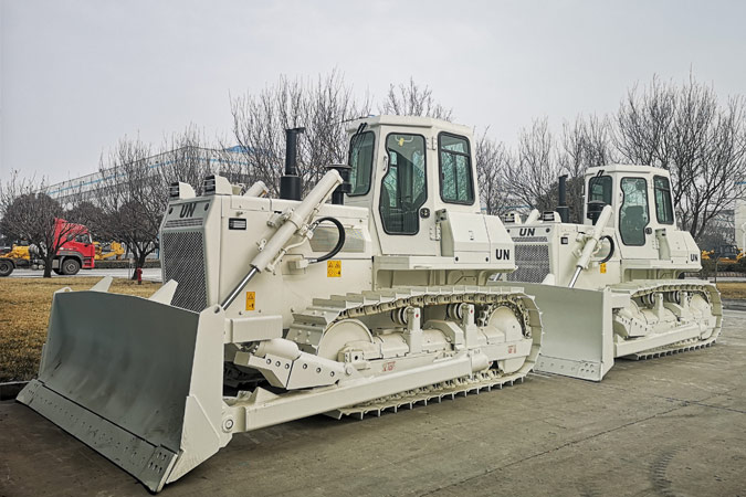 世界有我，山推助力聯(lián)合國維和任務(wù)。